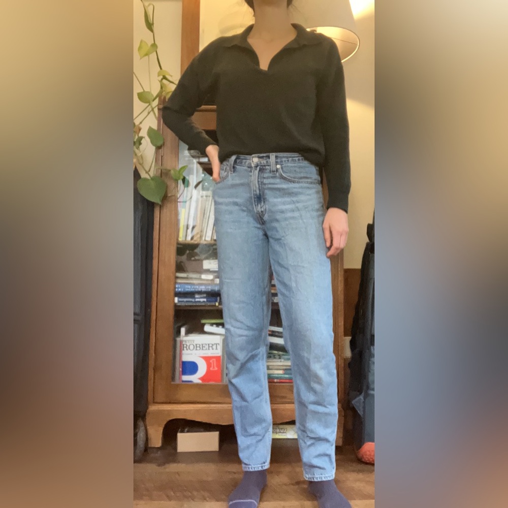 Levi’s 80s mom jeans - light wash